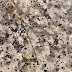 Anxiety necklace by Bando